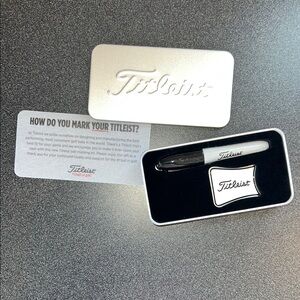Titleist Golf Marker and Pen Set